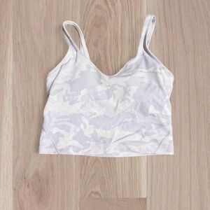 lululemon cropped align tank